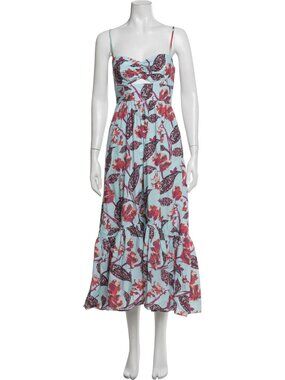 A.L.C. Emilia Printed Maxi Dress